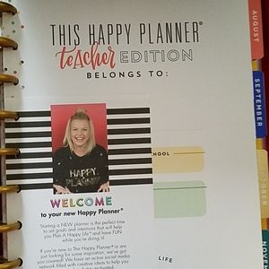 Teacher happy planner